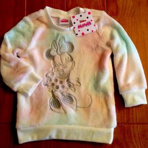NWT Minnie Mouse Sweatshirt Really Soft!
